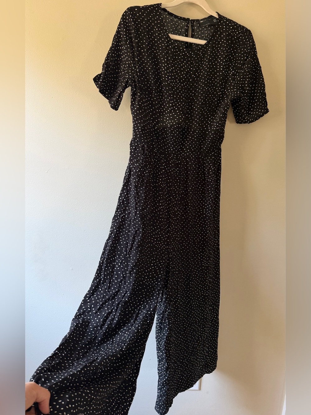 ASOS- Black and White Polka Dot Jumper